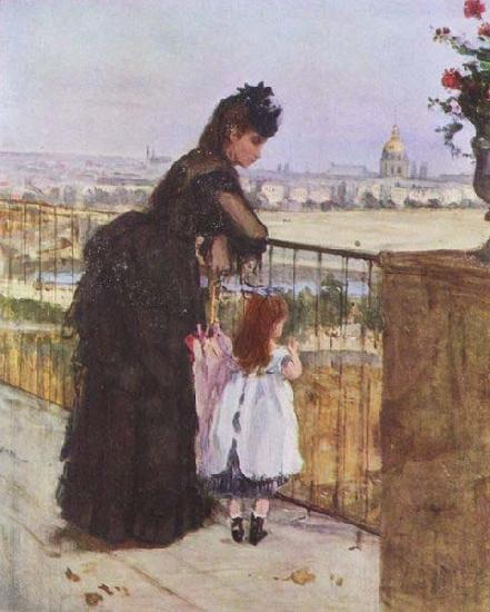 Berthe Morisot On the Balcony oil painting picture